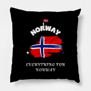 Norwegian Pride, Everything for Norway Pillow