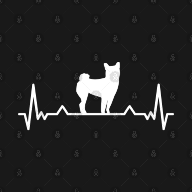 Discover Heartbeat Akita Inu Shiba Inu Japanese dog - Akita Inu - T-Shirt