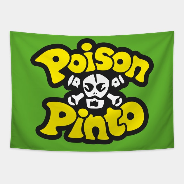 1976 - Poison Pinto (Green) Tapestry by jepegdesign