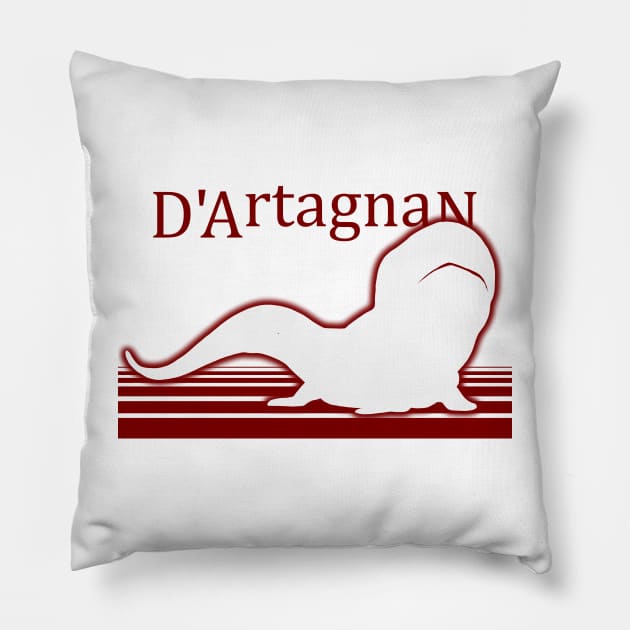 D'Artagnan Stranger Things Pillow by Anilia
