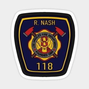 Station 118 LAFD Badge | 911 Bobby Nash Magnet