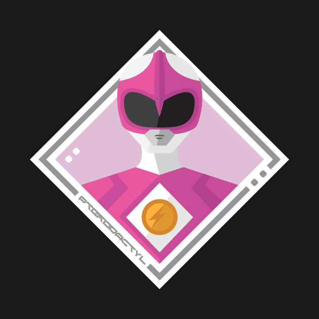 Pink Pterodactyl Ranger by nei1b