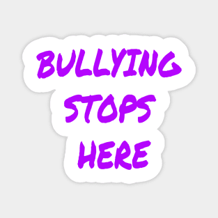 bullying stop Magnet