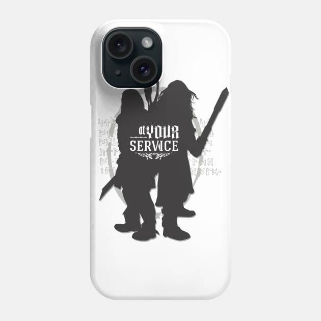 At Your Service Phone Case by aviaa