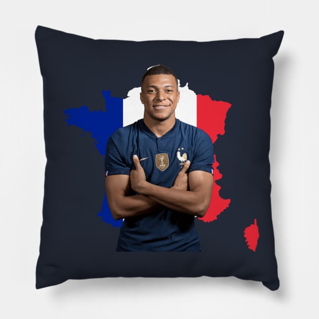 Mbappe Pillow by ZIID ETERNITY