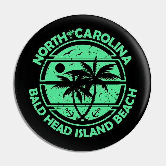 Bald Head Island Beach North Carolina, Tropical Palm Trees, Ship Anchor - Summer Pin by Jahmar Anderson