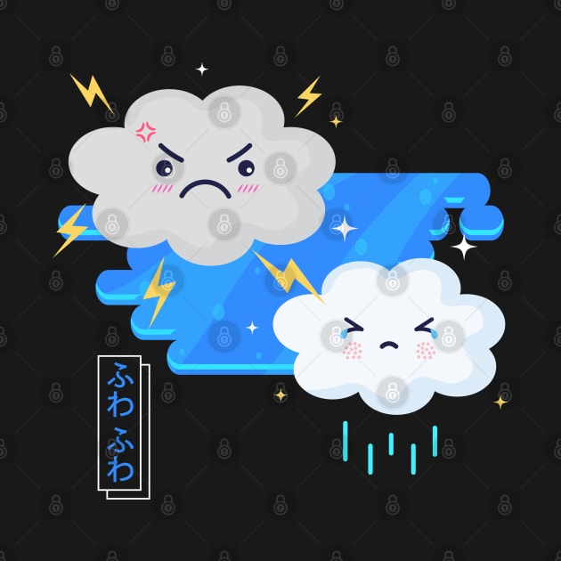 Kawaii Cloud by Merch Sloth