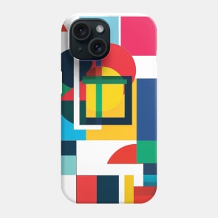 Color Blocks Geometrics Phone Case