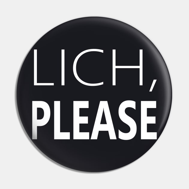 Lich, Please Pin by lamizet