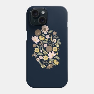 Boho Floral Wildness Turquiose Phone Case