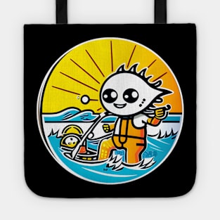 Ghost Fishing Tote