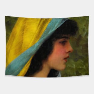 Melissa by John William Godward Tapestry