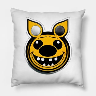 Cute Monsters Causing Chaos Everywhere Pillow