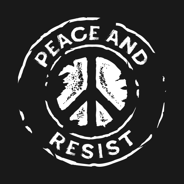 Peace and Resist - 2018 Midterm Elections by directdesign