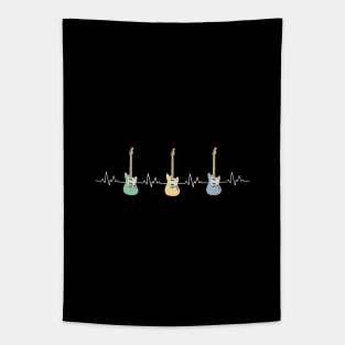 Heartbeat Maple Neck Electric Guitars Tapestry