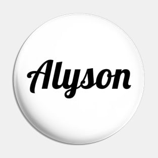 Alyson Pin