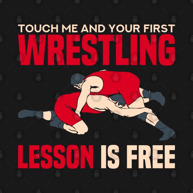 WRESTLING GIFT: First Wrestling Lesson by woormle