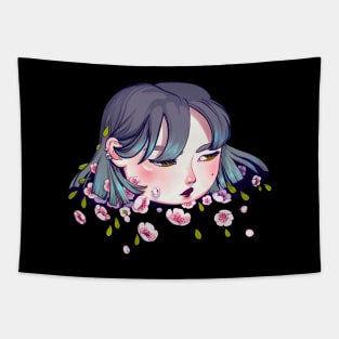 Flowers girl Tapestry