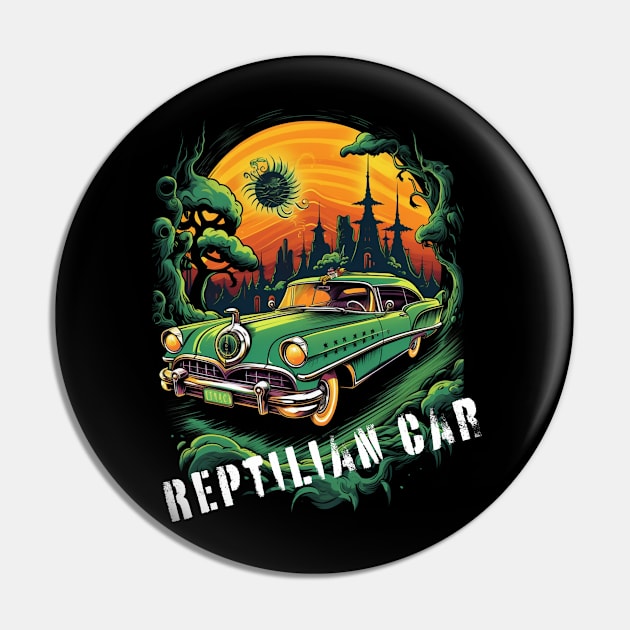 reptilian car Pin by FehuMarcinArt