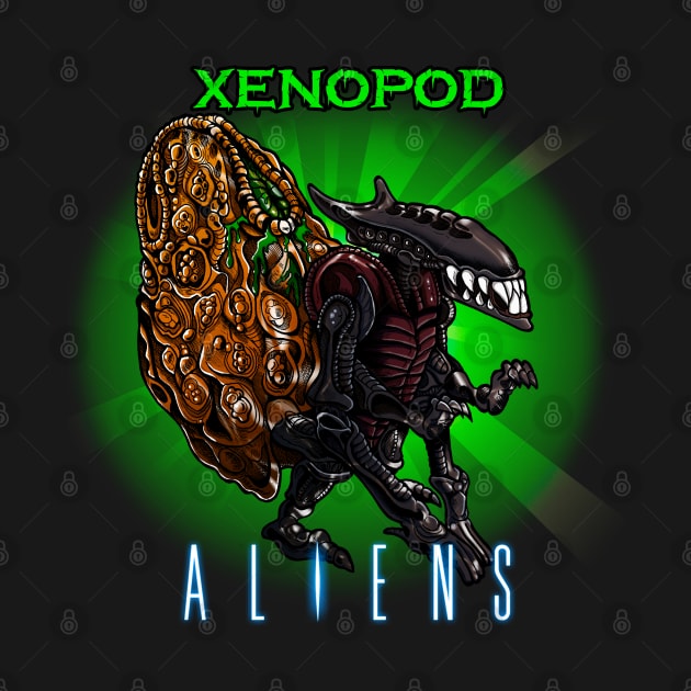 Xenopod Alien by Ale_jediknigth