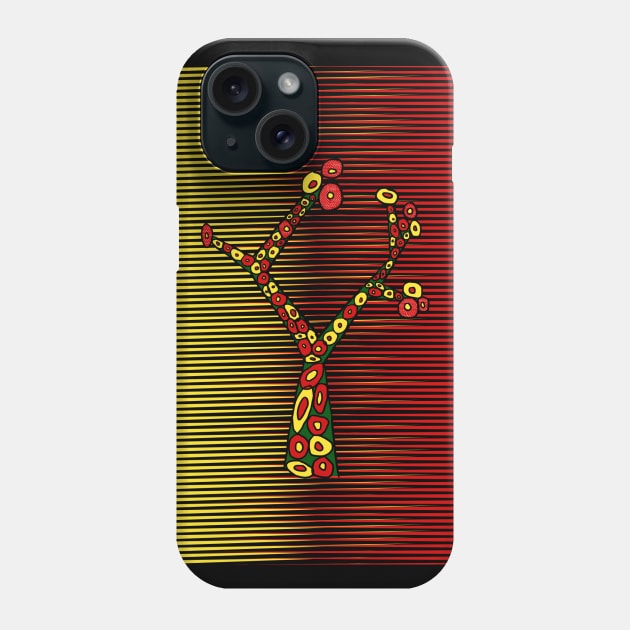 XMas Washer Tree Phone Case by VazMas Design