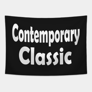 Contemporary Classic Oxymoron Fun Tapestry