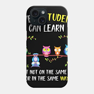 Back To School Every Student Can Learn Owl Phone Case