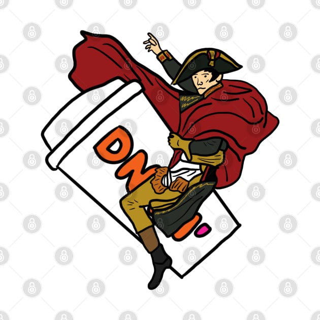 History Runs on Dunkin' by Drawing Daily USA