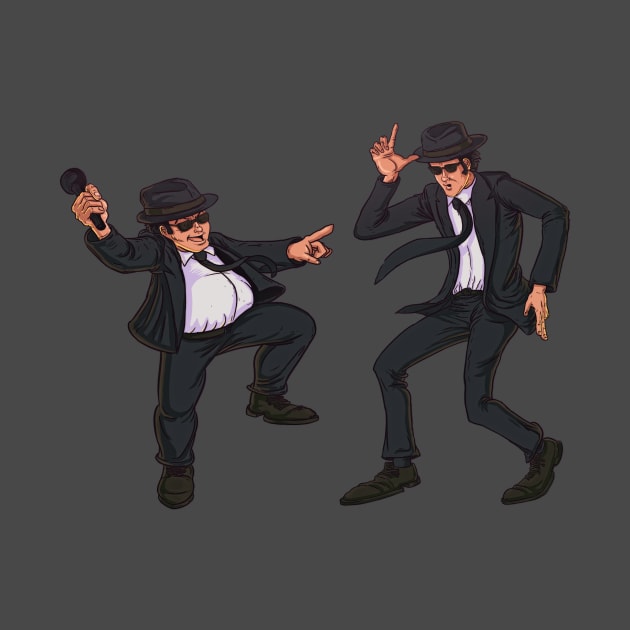 the blues brothers by Creepsandbabes