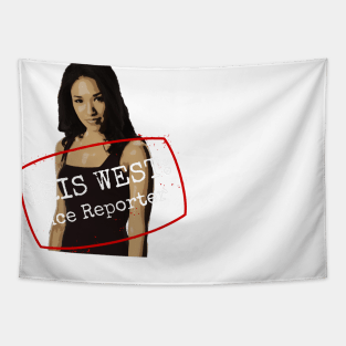 Iris West - Ace Reporter Tapestry