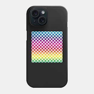 Rainbow Dots Phone Case