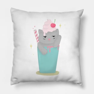 Meowchiato Pillow