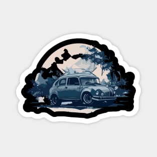 Car Lover Design Art Magnet