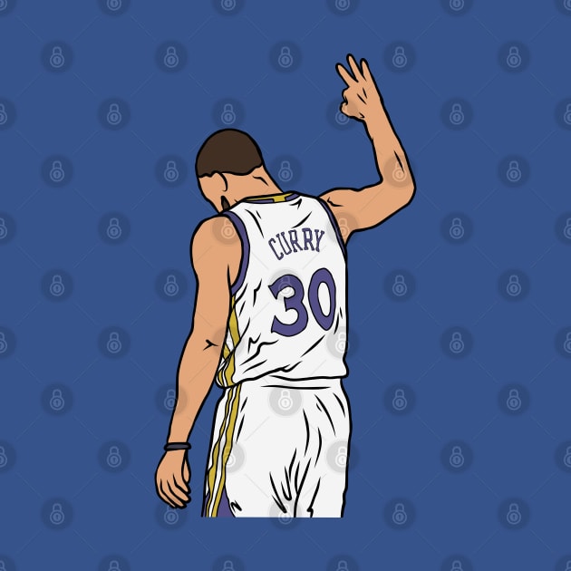 Steph 3 Point Celebration by rattraptees