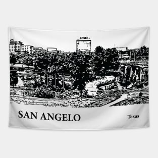 San Angelo Texas Tapestry