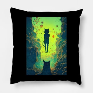 Valley of the Cats Pillow