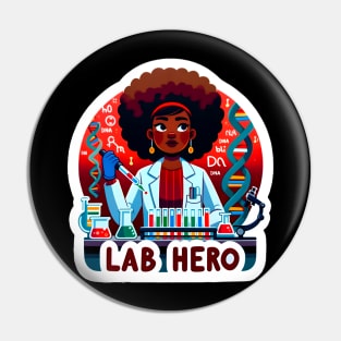 Lab Hero Steminist Power: Celebrating Black Women in Science Pin