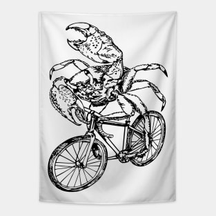 SEEMBO Crab Cycling Bicycle Bicycling Cyclist Biking Bike Tapestry