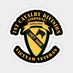 1st Cavalry Division - Airborne - Vietnam Veteran X 300 Magnet