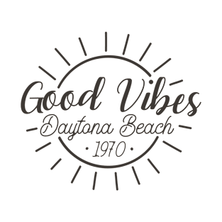 Good Vibes Daytona Beach 1970's T-Shirt