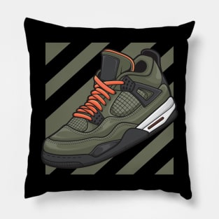 AJ 4 Retro Undefeated Sneaker Pillow