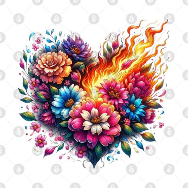 Coeur en feu by YuYu