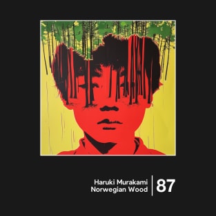 Norwegian Wood  - Minimal Style Graphic Artwork T-Shirt