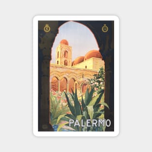 Palermo poster by Stab A. Marzi (1920) Magnet