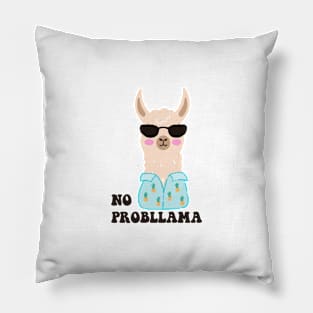 llama - no probllama - funny Pillow