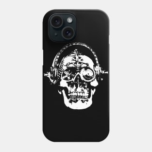 Steampunk Mechanical Skull graphic Phone Case