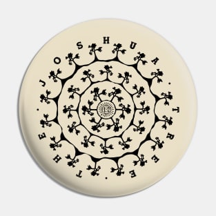 The Joshua Tree Repeating Circles Pin