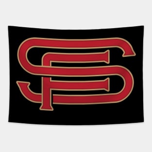 San Fransisco Monogram Tapestry