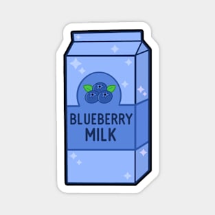 Blueberry Milk Magnet