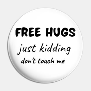 funny free hugs Pin